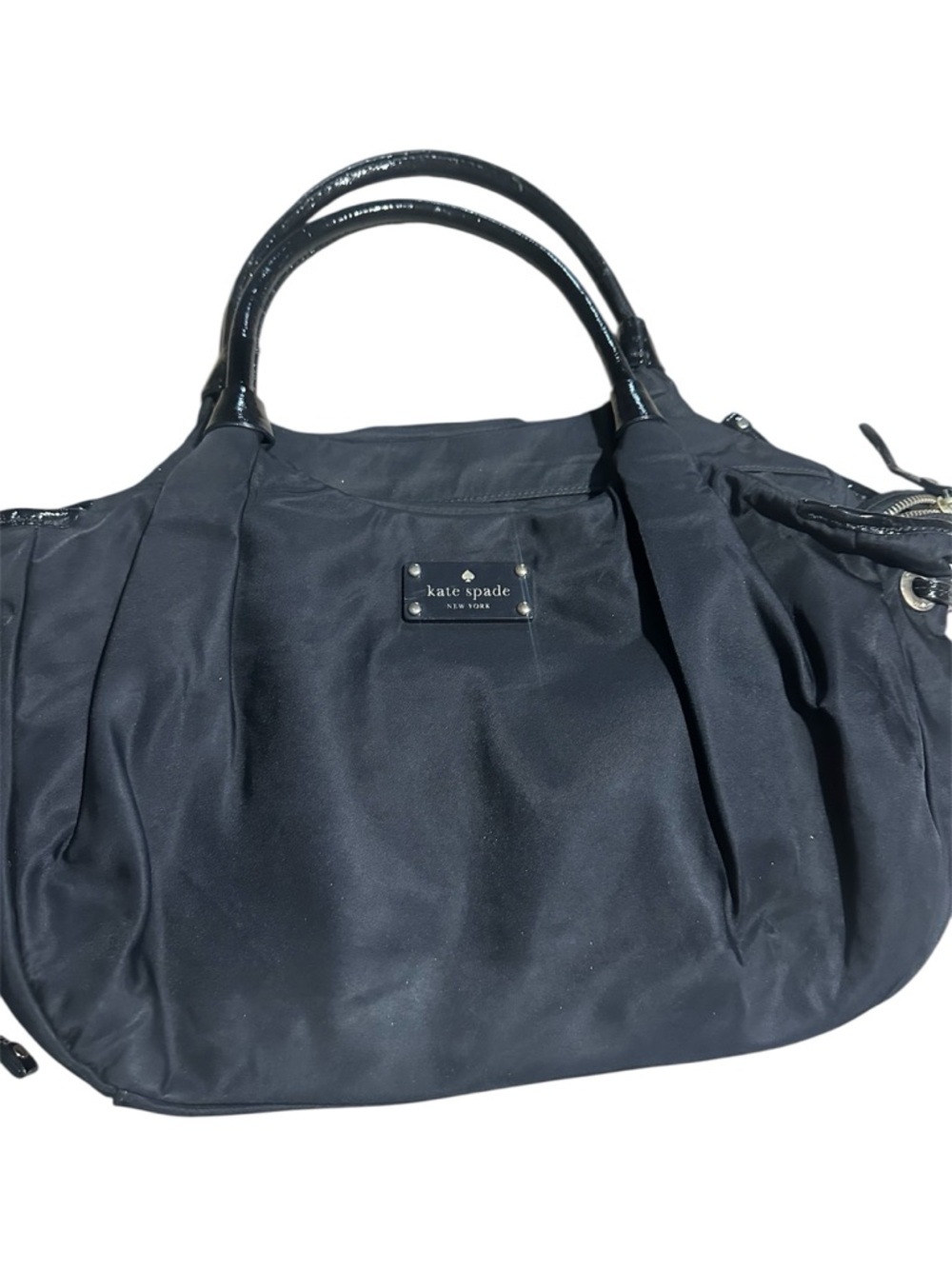Kate Spade black nylon shoulder bag